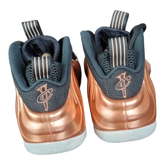 Nike Air Foamposite One Metallic Copper Lace Up‎ Sneakers Men's Size 7.5 US - Picture 6 of 10